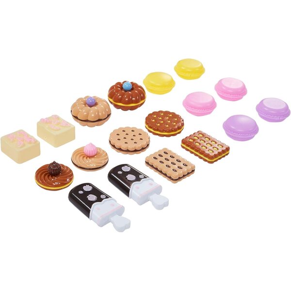 My Dream Panetteria dessert stand bianco e benzina con 18 dolcetti - Teamson Kids