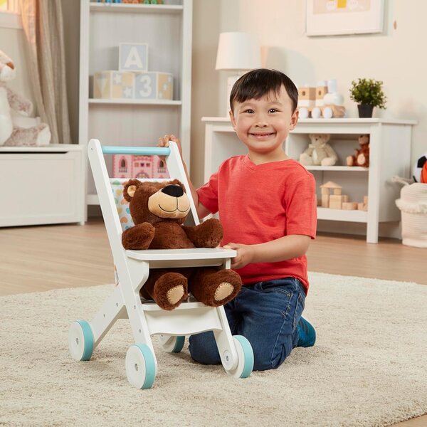 Melissa & Doug Mine to Love Holzspielbett für Puppen bis 20 Zoll