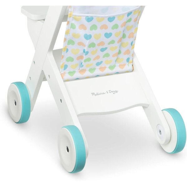 Melissa & Doug Mine to Love Holzspielbett für Puppen bis 20 Zoll