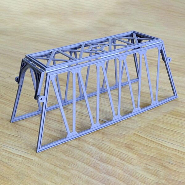 Qianly Modello di Ponte in Plastica 26x10x10,5 cm per Miniature e Decorazioni
