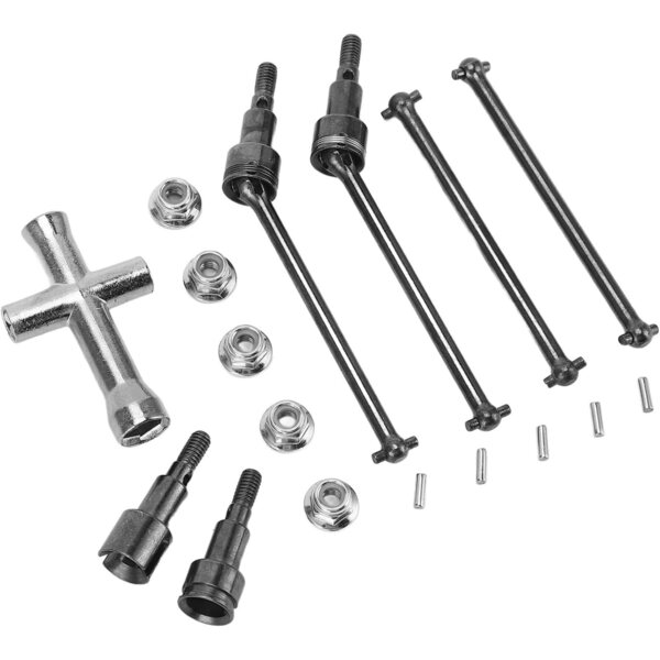 Kurbelwellensatz vorne und hinten aus Stahl für RC Car 1/16 CHICIRIS