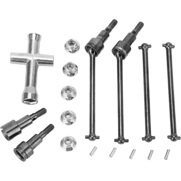 Kurbelwellensatz vorne und hinten aus Stahl für RC Car 1/16 CHICIRIS