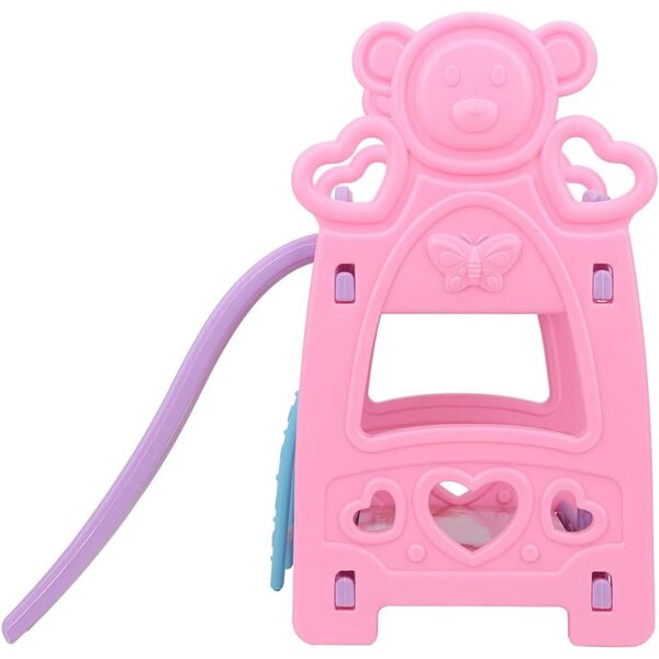 Letto a due piani per casa delle bambole ZenithAur in plastica per bambini oltre 3 anni
