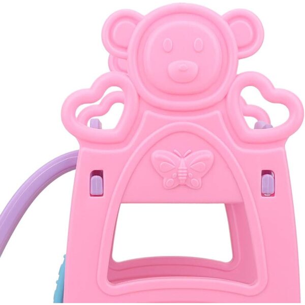 Letto a due piani per casa delle bambole ZenithAur in plastica per bambini oltre 3 anni