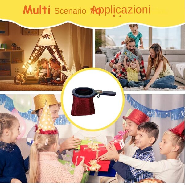 Zaubertrick-Set für Kinder mit tragbarer Tasche für einfache und unterhaltsame Zaubershows
