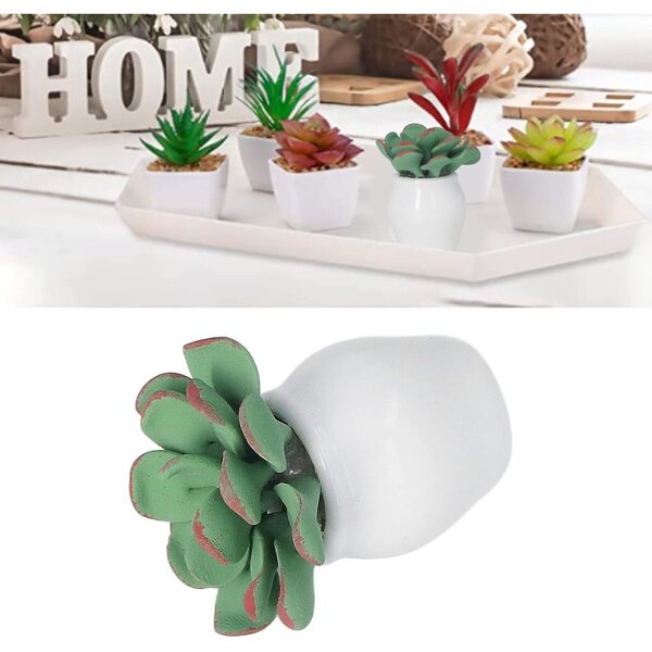 Mini 1/12 Keramik-Bonsai für Puppenhaus – DIY-Dekoration