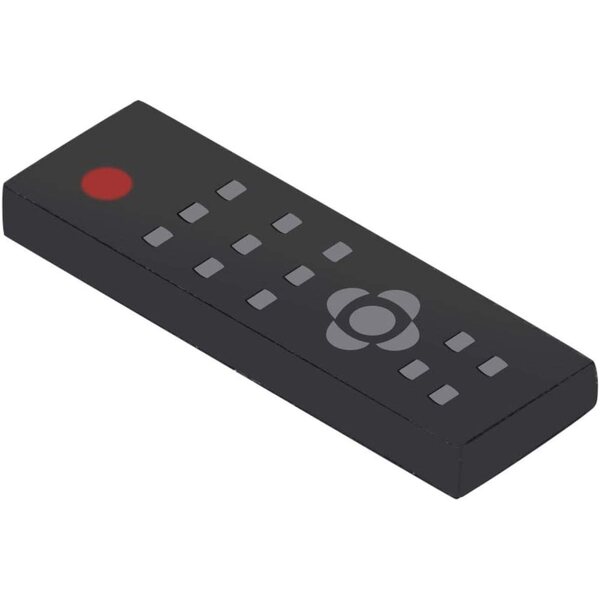 1:12 Miniaturfernseher mit Fernbedienung für Puppenhaus – Masyrt