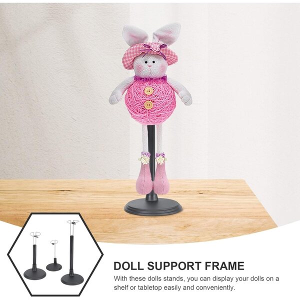 BESPORTBLE Supporto per Bambole e Action Figure 3 Pezzi - Telaio Resistente da 20 a 35 cm