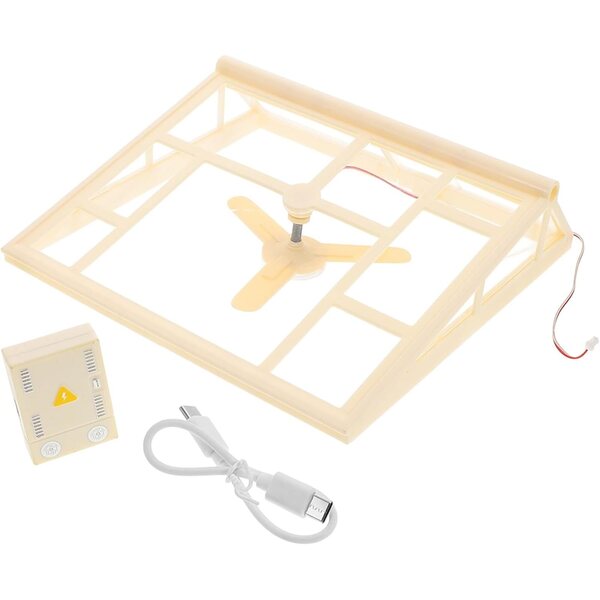 BESPORTBLE Kit Tetto Casa delle Bambole in Miniatura Beige per Protezione Antipolvere