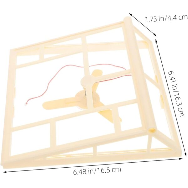 BESPORTBLE Kit Tetto Casa delle Bambole in Miniatura Beige per Protezione Antipolvere
