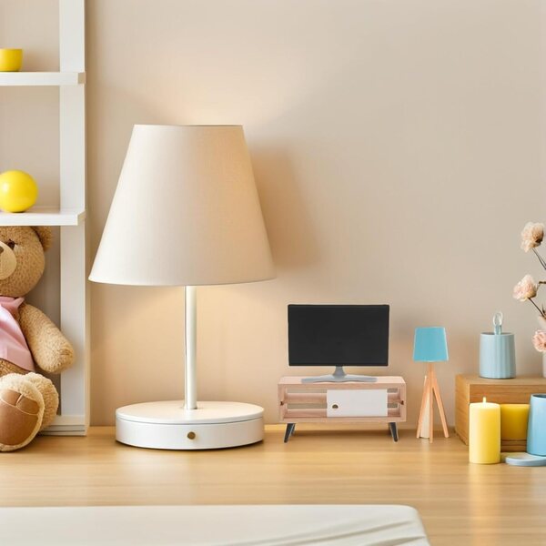 Mini mobili VIcasky per casa delle bambole con lampada, TV e mobile realistici