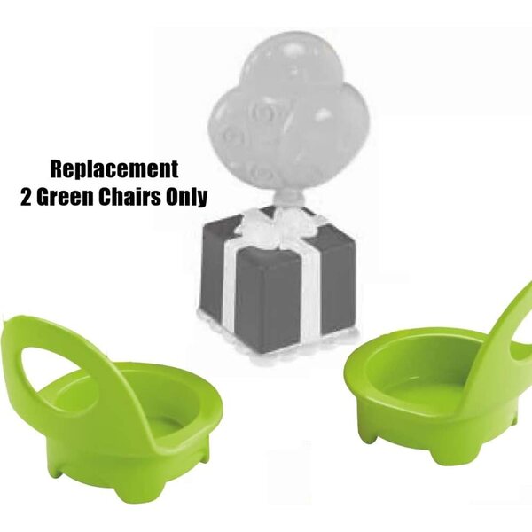 Grüne Ersatzstühle für die Little People-Geburtstagsfeier von Fisher-Price CBY94