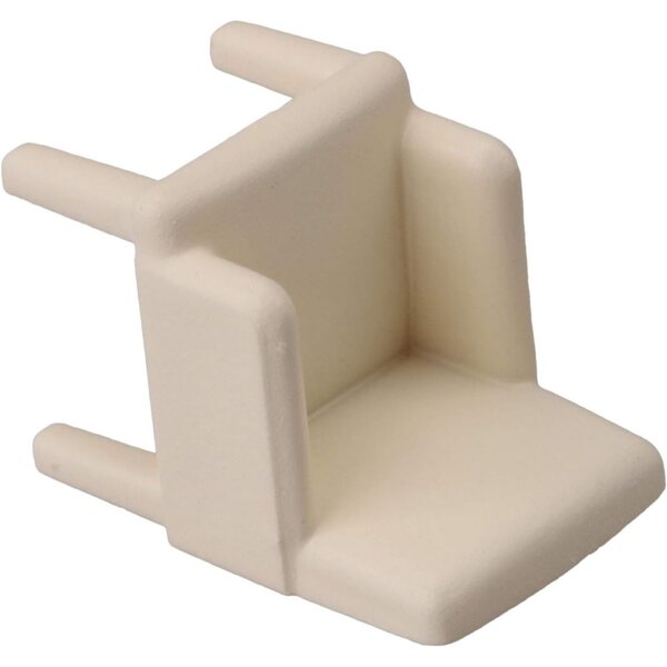 BQLZR Sedia in Miniatura Beige 1:50 per Casa delle Bambole 20 pezzi in Plastica