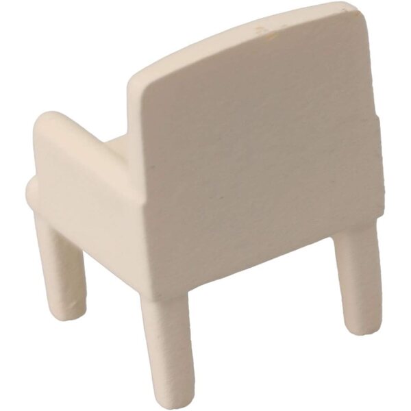 BQLZR Sedia in Miniatura Beige 1:50 per Casa delle Bambole 20 pezzi in Plastica