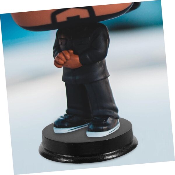 PRETYZOOM 15 basi in legno per bambole e figure da collezione rotonde 6,5x6 cm