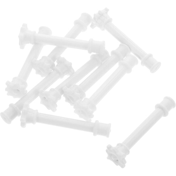 IMIKEYA 10 Mini Colonne Romane Decorative Bianche per Matrimonio e Arredo Casa