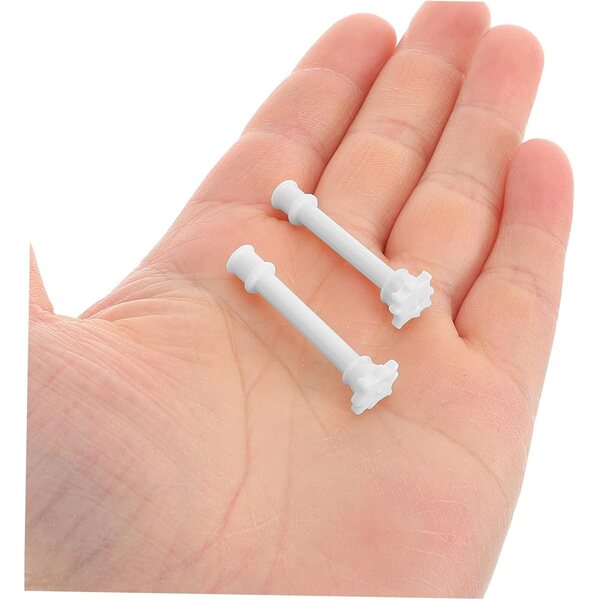 IMIKEYA 10 Mini Colonne Romane Decorative Bianche per Matrimonio e Arredo Casa