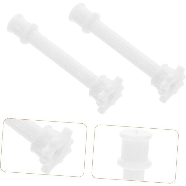 IMIKEYA 10 Mini Colonne Romane Decorative Bianche per Matrimonio e Arredo Casa