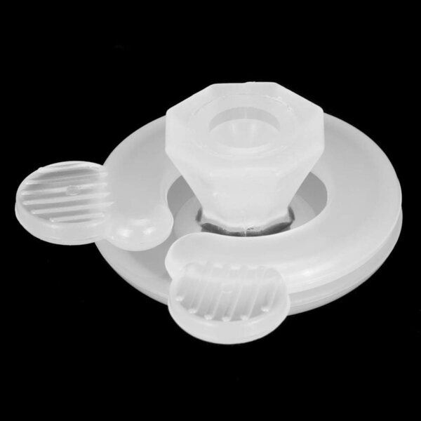 BORDSTRACT Clip per Copripiumino 20pz Plastica Bianco per Fissaggio Angoli Trapunta