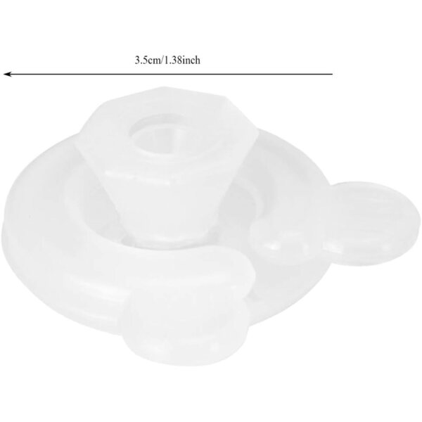 BORDSTRACT Clip per Copripiumino 20pz Plastica Bianco per Fissaggio Angoli Trapunta