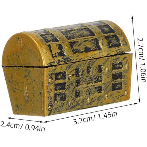 LABRIMP Set 40 Mini Scrigni Pirata Vintage per Decorazioni e Gioielli