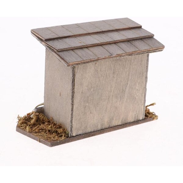 Casa delle Bambole 1/12 in Legno Pollaio Miniatura per Giardino delle Fate