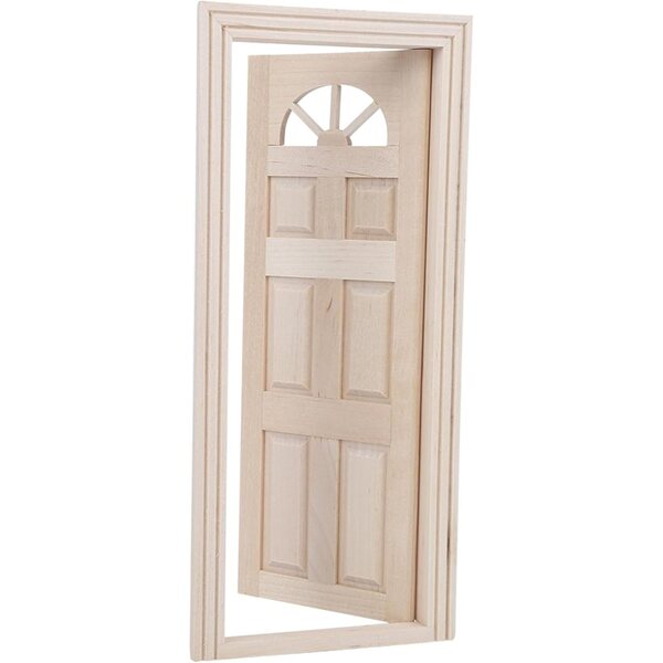 1:12 Holztür und Fenster für Puppenhaus – DIY Melody Jane TIKATARER