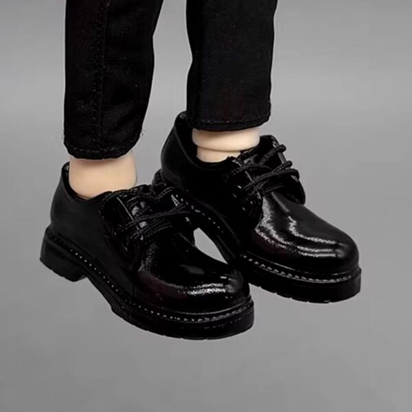 F Fityle Schuhe für BJD 1/8 Unisex-Puppen mit Schnürsenkeln, langlebiges PP-Material