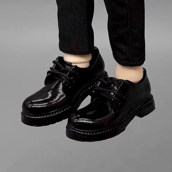 F Fityle Schuhe für BJD 1/8 Unisex-Puppen mit Schnürsenkeln, langlebiges PP-Material