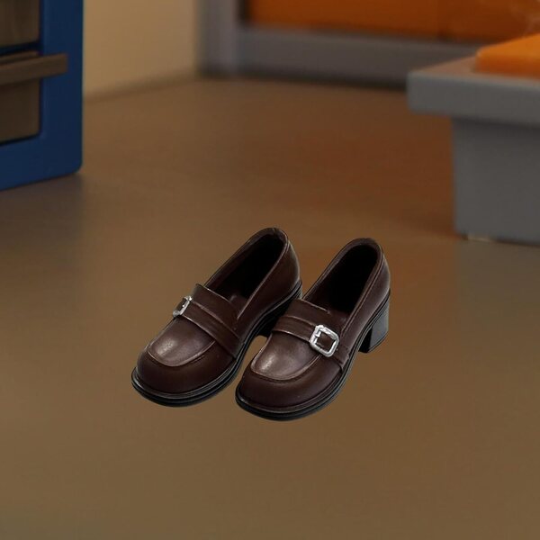 1/6 Miniatur-elegante Schuhe für 12-Zoll-PVC-Puppe F Fityle