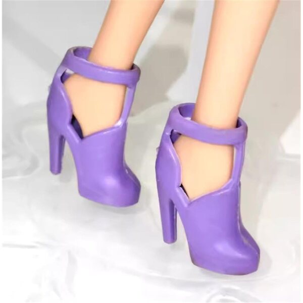 10 Paar Schuhe mit hohen Absätzen für 30-cm-Puppen – Puppenmode-Accessoires