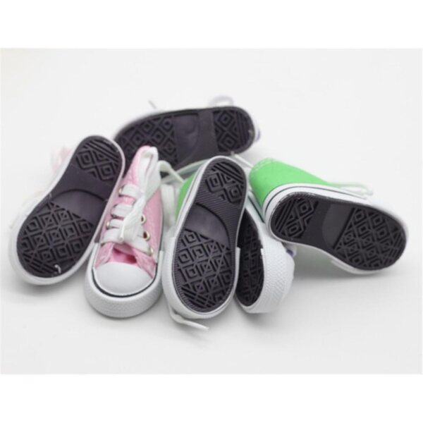 Hohe Canvas-Schuhe für 1/3 BJD-Puppe 60 cm – elegante Schnürschuhe