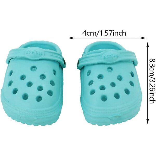 Hausschuhe und Sandalen für 18-Zoll-Puppen – Schuhe Uteruik Kostümzubehör