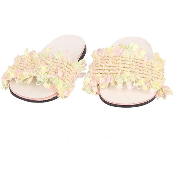 Pantofole per Bambole 46 cm, Sandali per Bambole Americane, Scarpe Accessorio Costume