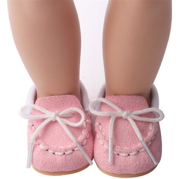 Lässige rosa Schuhe für 18-Zoll-Puppen – Qualitätszubehör für amerikanische Puppen