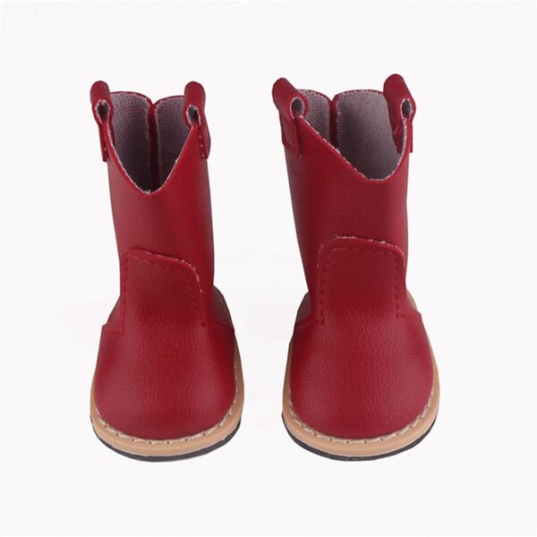 Rote Stiefel für Puppe 46 cm – Langlebige und hochwertige Freizeitschuhe