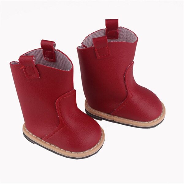 Rote Stiefel für Puppe 46 cm – Langlebige und hochwertige Freizeitschuhe