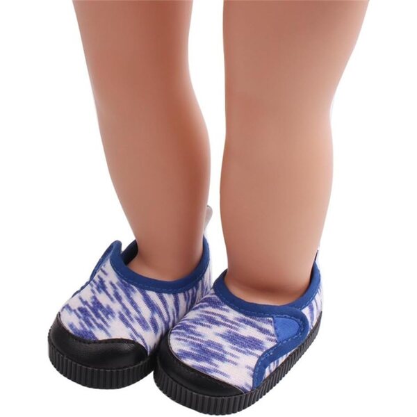 Lässige flache Schuhe für 46-cm-Puppen – hochwertiges Zubehör für 18-Zoll-Puppen