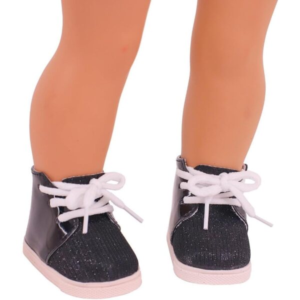 Flache Schuhe für 18-Zoll-Puppen – Kostümzubehör für amerikanische Puppen