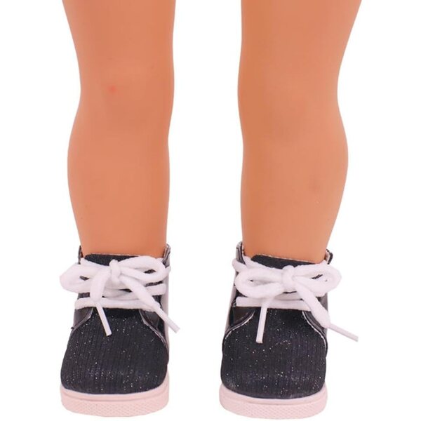 Flache Schuhe für 18-Zoll-Puppen – Kostümzubehör für amerikanische Puppen