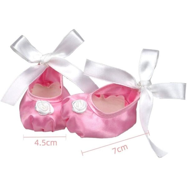 Scarpette Stringate Nere per Bambole 46 cm - Accessori di Alta Qualità Uteruik