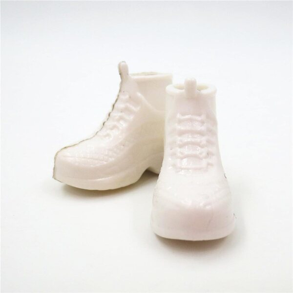 Scarpe da Ginnastica Bianche per Bambole 30 cm - Accessorio Moda Uteruik