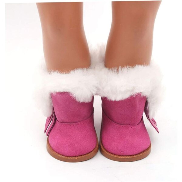 Winterstiefel für 18-Zoll-Puppen, modische und dekorative Schneestiefel