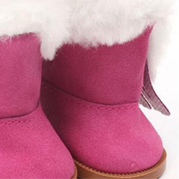 Winterstiefel für 18-Zoll-Puppen, modische und dekorative Schneestiefel