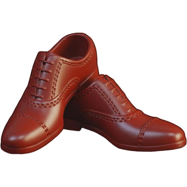 1/6 braune Puppenschuhe für männliche Actionfiguren – realistisches und langlebiges Design