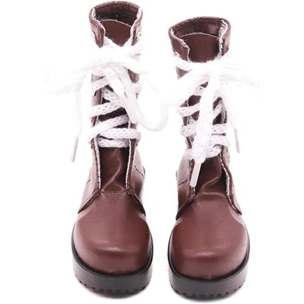 Braune PU-Stiefel für 1/3 Puppen – Schuhe für 24 cm große Actionfiguren