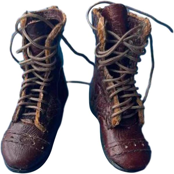 PU-Lederschuhe für 1/6 Actionfigur US 101st Airborne – 12-Zoll-Männerstiefel