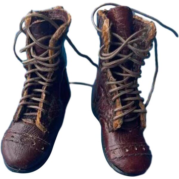 PU-Lederschuhe für 1/6 Actionfigur US 101st Airborne – 12-Zoll-Männerstiefel