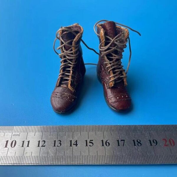 PU-Lederschuhe für 1/6 Actionfigur US 101st Airborne – 12-Zoll-Männerstiefel