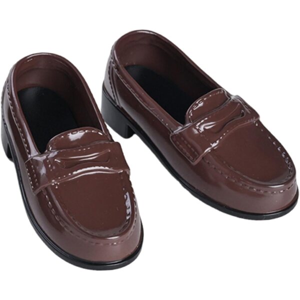 Dunkelbraune PU-Bjd-1/4-Puppenschuhe – langlebige Freizeitaccessoires